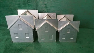 Vintage Retro Aluminium Graduating House Cake Tins German & USA Made - Picture 1 of 12