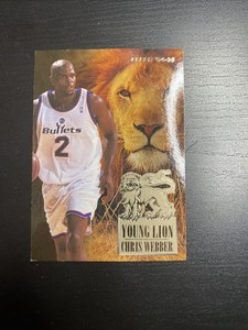 1994-95 Fleer Basketball Young Lions Chris Webber  Washington Bullets #6