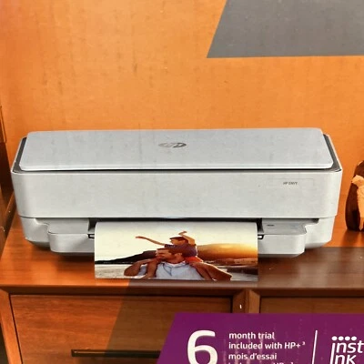 HP - ENVY 6055e Wireless Inkjet Printer - Image 1 of 2