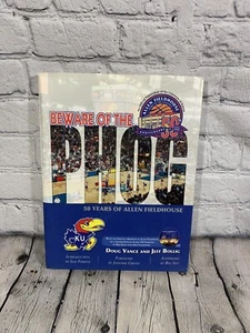 Vintage Vorsicht vor dem Phog KU 50. Jubiläum Buch über Allen Fieldhouse mit CD - Bild 1 von 2