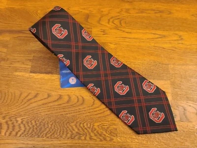 Corbata Eagles Wings NCAA Universidad de Carolina del Sur Gamecocks 100 % seda nueva con etiquetas Foto 1 de 4