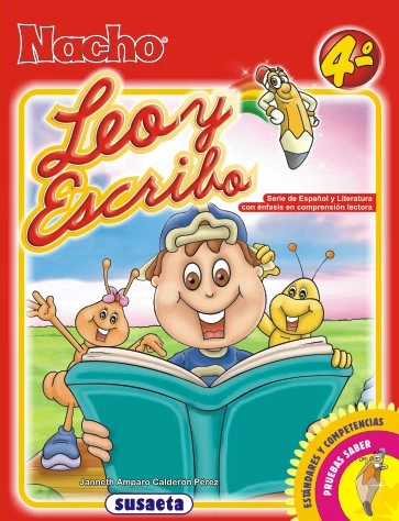 NACHO LEO y ESCRIBO 4th GRADE WRITING & READING SPANISH ESPANOL GRAMMAR CHILDREN - Image 1 of 1