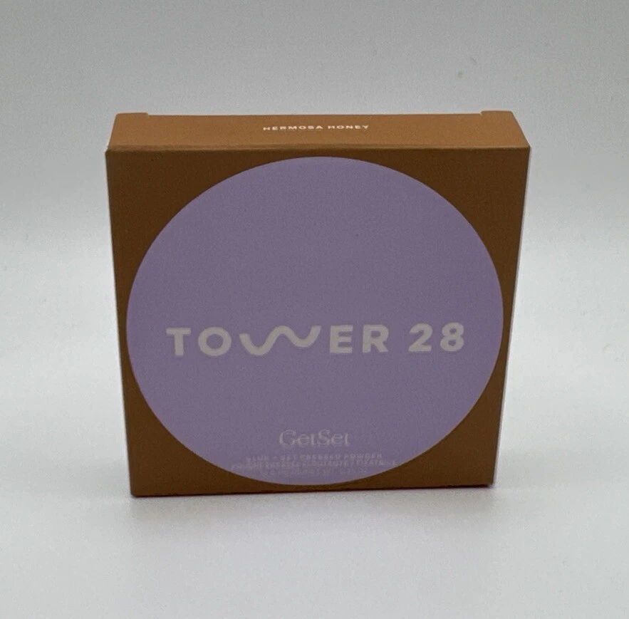 Tower 28 Beauty GetSet Blur + Set Pressed Powder ~ HERMOSA HONEY ~ .35 Oz / 10g - Image 1 of 4