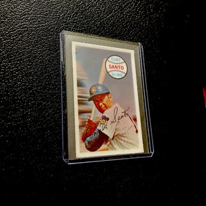 1970 Kelloggs 3D Base B. Card Ron Santo #42 Cubs NO CRACKS READ Item Description