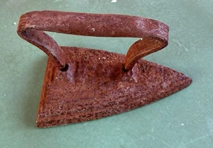 Vintage Antik Gusseisen Flacheisen Presse, Rost, Werkzeug, Türstopper, Briefbeschwerer - Bild 1 von 10
