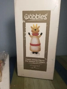VINTAGE Seasons of Cannon Falls The Wobbles Christmas Deer Figurine IOB NU - Picture 1 of 3