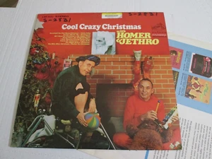 Homer & Jethro Cool Crazy Christmas 1968 RCA  LSP-4001 LP VINYL NM TOP COPY - Picture 1 of 4