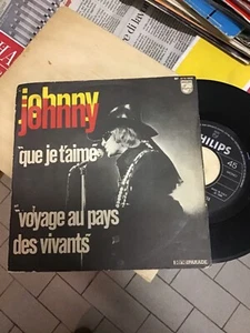 JOHNNY HALLYDAY “ QUE JE T’AIME “  ITALY'69 - Picture 1 of 2