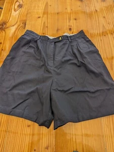 karen scott blue pleated front shorts sz 18 - Picture 1 of 9