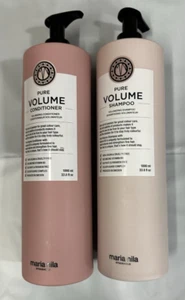 Maria Nila Pure Volume Shampoo and Conditioner 33.8 oz Set - Picture 1 of 2
