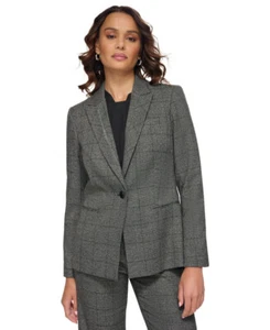 Blazer donna Calvin Klein con un bottone ispirato all'abbigliamento uomo - Foto 1 di 8