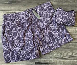 Marcello Conti Geo Stampa Nuoto Pantaloncini Con IN Abbinato Conservazione Borsa - Picture 1 of 15