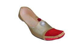 Indian Wedding Jutties Loafers Mojaries Men Shoes Leather Handmade Size US 6-12