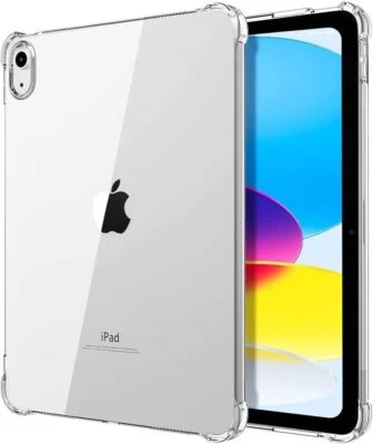 For iPad 10.2"9th 8th 7th Gen Air Mini Pro 11 2024 Case TPU Silicone Clear Cover - Image 1 of 4