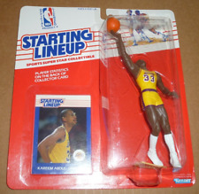 1988 Kenner Starting Lineup SLU Kareem Abdul Jabbar Los Angeles Lakers