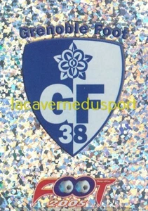 429 ECUSSON BADGE # GRENOBLE FOOT 38 STICKER  PANINI  FOOT 2004 2005 - Foto 1 di 1