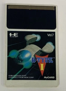 PC Engine HuCard R-Type I Japan Cartridge Only 9284 SP - Picture 1 of 2