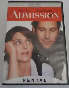Admission DVD 2012 Tina Fey Paul Rudd - Picture 1 of 2