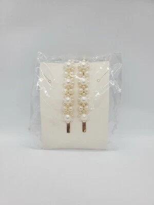 Vayu Jewelry Pearl Hair Pins - Set of 2 - NEW - Image 1 of 2