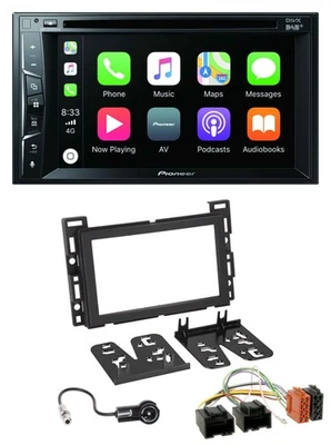 Pioneer MP3 USB DVD Bluetooth DAB 2DIN Autoradio für Chevrolet Opel GT 07-09 - Bild 1 von 4
