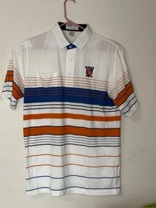 NFL Pro Shop Vintage Antigua Denver Broncos Front Pocket Polo Size XL 80s 90s - Picture 1 of 4