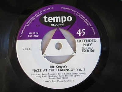 Tubby Hayes, Ronnie Scott - Jazz At The Flamingo - Tempo EP EXA 56 ( TESTED NM ) - Image 1 of 4