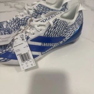 Adidas Herren Größe 12 ADIZERO ELECTRIC II Fußballschuhe royalblau/weiß IH8569 - Bild 1 von 5