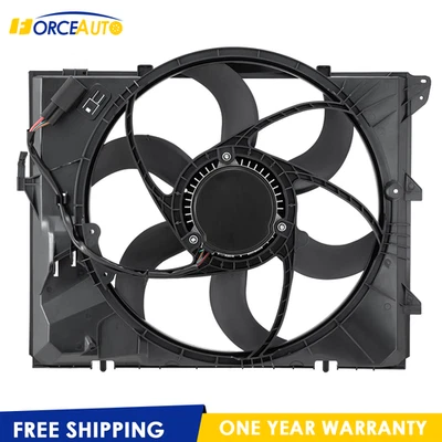 Radiator Cooling Fan Assy 621-195 For BMW 323i 325i 328i 330i 325xi 4pins Engine - Image 1 of 4