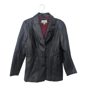 WORTHINGTON Lederjacke Gr. L schwarz 100% Leder echt Damen  - Bild 1 von 17