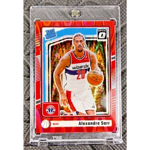 Panini Donruss Optic Alexandre Sarr 2024-25 rojo clasificación tectónica novato/149 #276 - Imagen 1 de 3