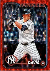 2024 Topps Update #US231 J.D. Davis Orange Crackle Foilboard #/299 - Picture 1 of 2