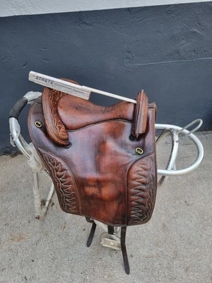 spanischer Deuber-Sattel Barock - Bild 1 von 4