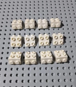 LEGO Convertidor Piedra Angular Placa 12 Piezas Blanco White Modified 44728 A152 - Imagen 1 de 1