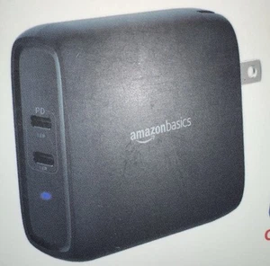 Zwei-Port USB-C Wandladegerät mit Power Delivery Zertifiziert USB Ladegerät 36W 100-240V - Bild 1 von 5