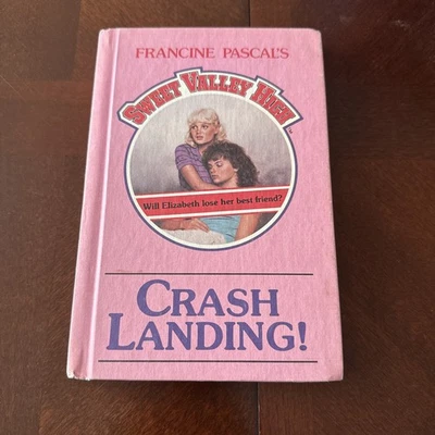 Sweet Valley Crash Landing! Francine Pascal 1985 Especially for Girls Hardback Foto 1 de 4