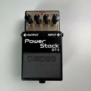 BOSS ST-2 Vintage Stack Overdrive Distortion Guitar Effects Pedal Used Taiwan - Picture 1 of 6
