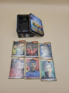 Star Trek The Original Series 30th Anniversary Six All Metal Collectors Cards - Picture 1 of 9