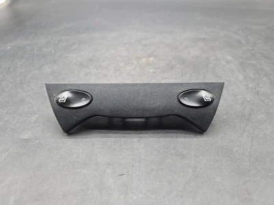 2002-2004 PORSCHE 911 996 CONSOLE SEAT HEATER SWITCH PANEL BATWING BARE E7-479 - Image 1 of 4