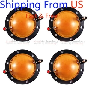 Diafragma de repuesto de 4 piezas para bocina fenólica PRV Audio D4500Ph 8 ohmios EE. UU. - Imagen 1 de 4