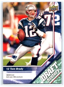Tom Brady 2009 Upper Deck Draft Edition #187 Dark Green - Picture 1 of 2