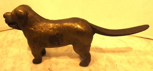Antique CAST IRON  MECHANICAL DOG NUT CRACKER ORIGINAL - Picture 1 of 5
