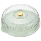28cm Clear Food Dome Cover with Tray - Air-Tight Container Lid