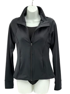 Neu ohne Etikett Capezio Team Wettkampfjacke #10973 Tanzkleidung schwarz Mädchen Größe Large - Bild 1 von 2