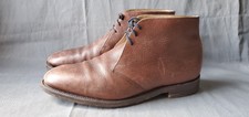 Men's Brown Leather Loake 1880 Wetherby Ankle Boot Size 8.5US Made In England