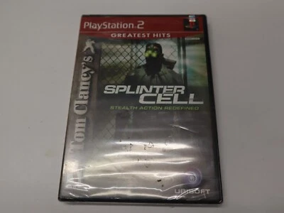 Splinter Cell Stealth Action Redefined (PS2, 2002) Red Label Brand New Sealed - Image 1 of 2