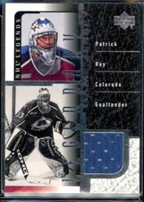 2000-01 Upper Deck Legends Legendary Game Jerseys #JPR Patrick Roy