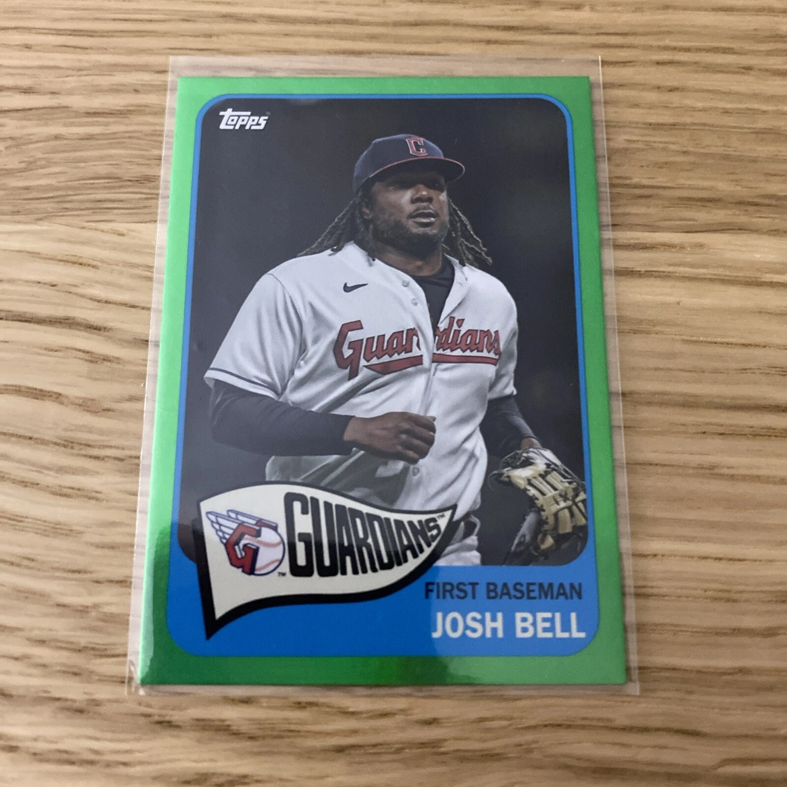 2023 Topps Archives - 1965 Topps Green Foil #117 Josh Bell /99