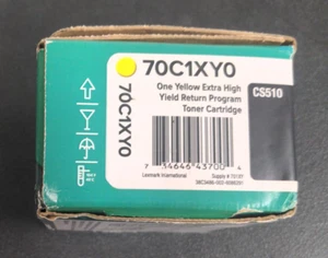 Cartucho de tóner Lexmark 70C1XY0 - CS/CX510 amarillo programa de devolución 4K - Imagen 1 de 1