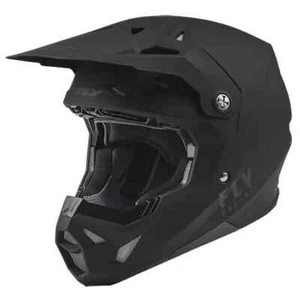 Fly Racing Formula CP Motocross Motorbike Helmet - Solid Matt Black - S - Picture 1 of 9