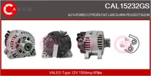 CAL15232GS CASCO Alternatore per ALFA ROMEO,CITROËN,FIAT,LANCIA,PEUGEOT,SUZUKI - Foto 1 di 1
